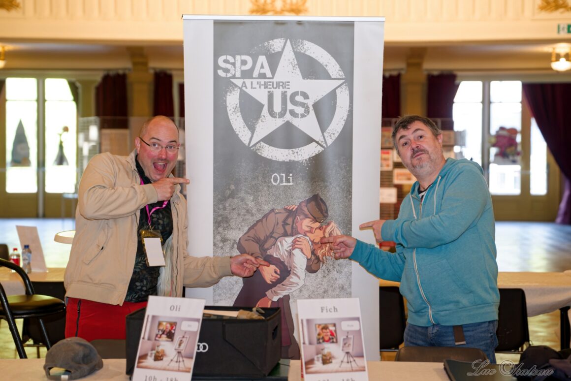 Oli & Fich au Spa BD Festival 2024