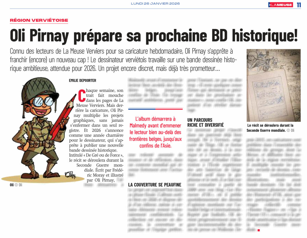 Oli - Fred Moray - La Meuse Verviers