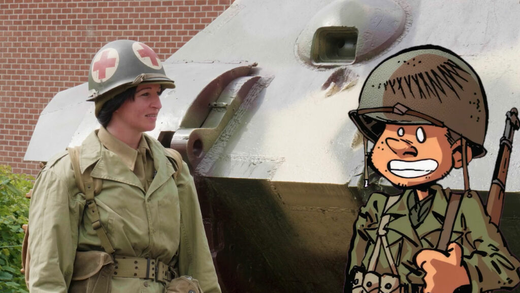 La Gleize Tigre II Géraldine Vilvorder John