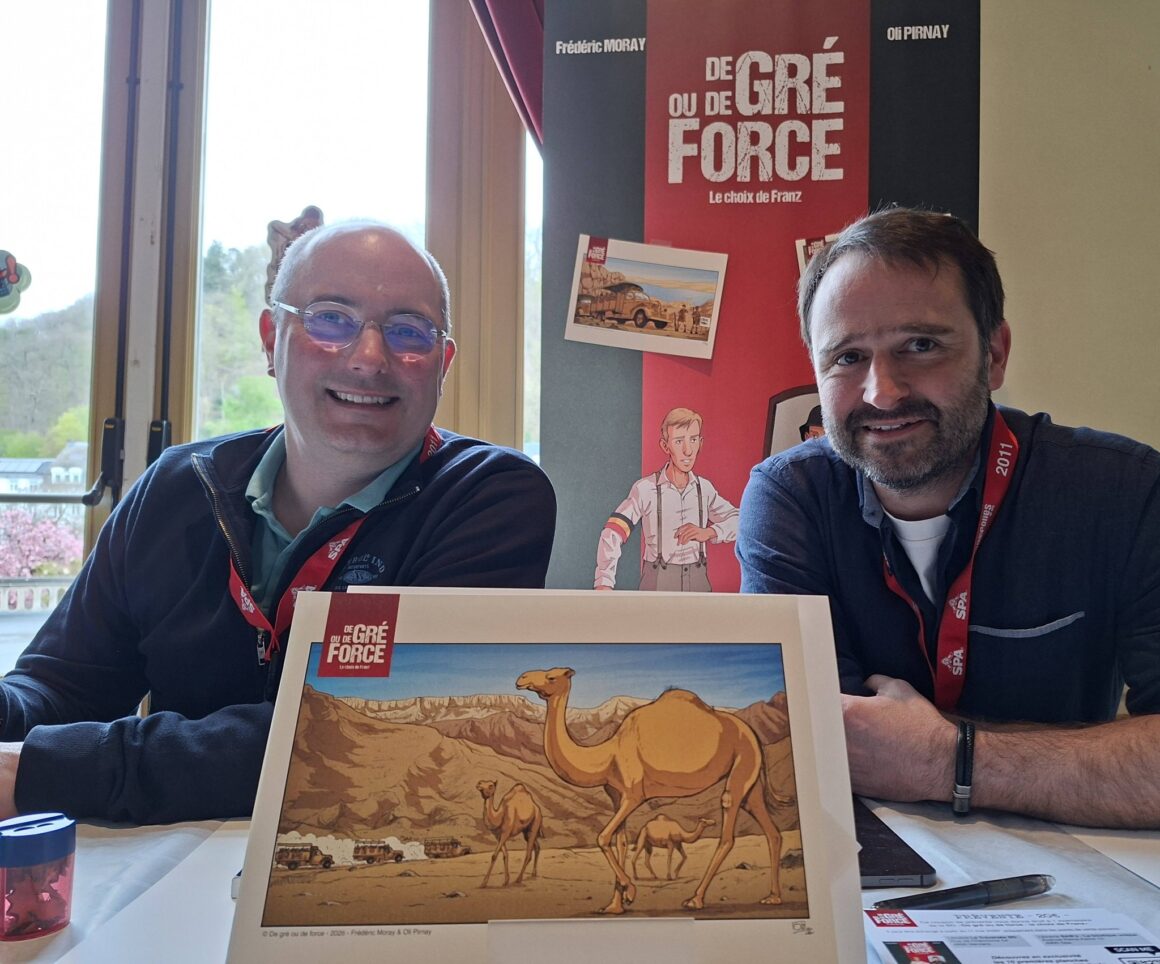 Oli - Fred - BD De gré ou de Force - Spa BD Festival